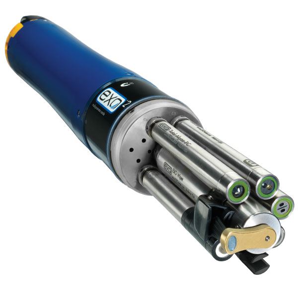 Multiparameter Water Quality Sonde for Unattended Monitoring