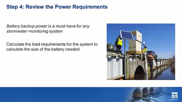 Stormwater Monitoring | Determine Power Requirements