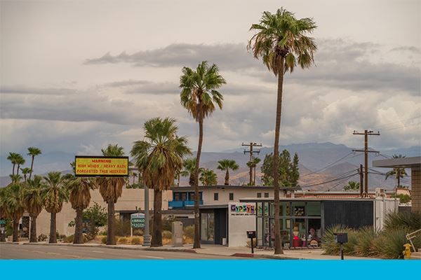 Southern California prepares for a tropical storm.