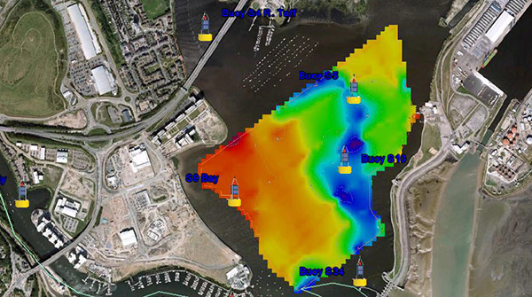 Cardiff Bay Bathymetric Data | YSI