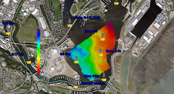 Cardiff Bay Conductivity Data | HYCAT | YSI