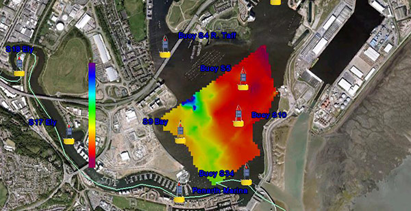 Cardiff Bay Temperature Data | HYCAT | YSI