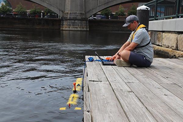 Charles  River | YSI i3XO EcoMapper | Remote Water Quality Monitoring