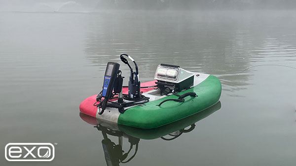 EXO-S Sonde on rQPOD Hydroboard