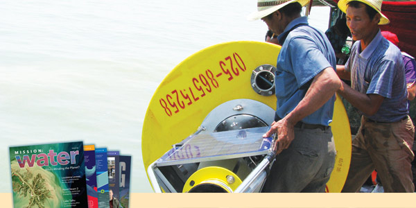 Lake Taihu Water Quality Buoy Deployment