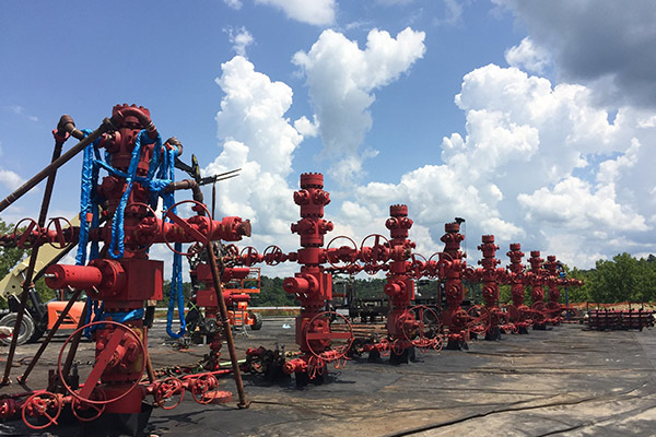 Natural Gas Well Head