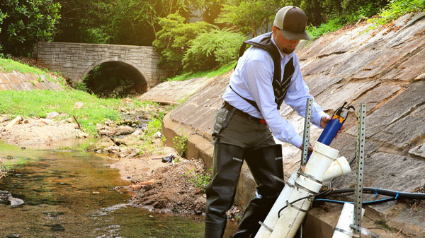 Water Quality Monitoring | YSI EXO Sonde Install