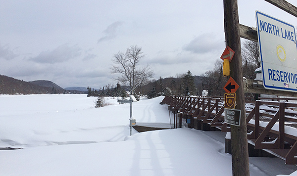 Gage Station Snowed In