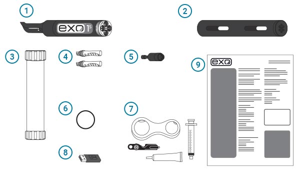 exo1s sonde included items
