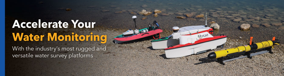 autonomous surface and underwater hydrographic survey vehicles