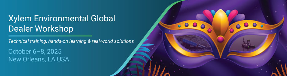 Xylem-Environmental Global Dealer Workshop Registration Banner