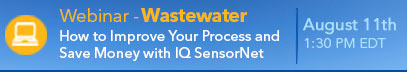Wastewater Improve Your Process with IQSN Webinar Banner