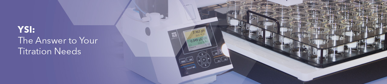 YSI: the answer to your titration needs