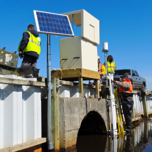 Water Data Collection System Flood Monitoring Station Culvert