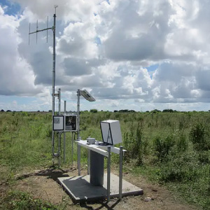 Data Collection System Remote Field Weather MET Monitoring Station