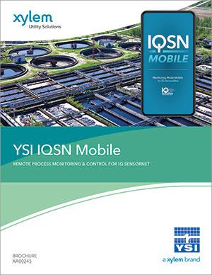 YSI IQSN Mobile for IQ SensorNet Brochure 