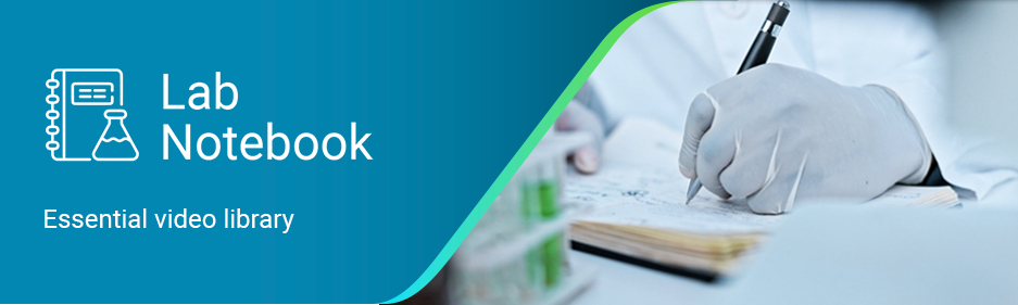 Laboratory Equipment Methods of Operation Lab Notebook