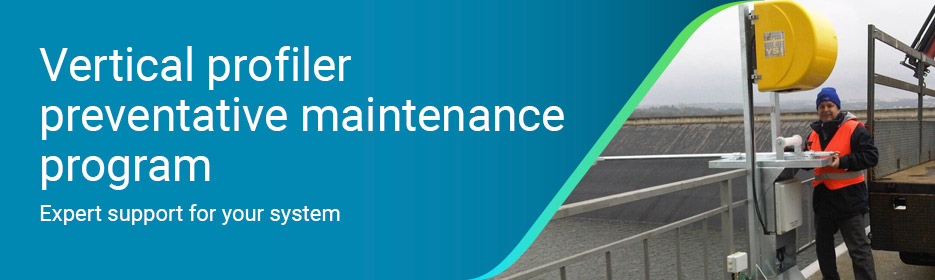 vertical profiler and data buoy maintenance services